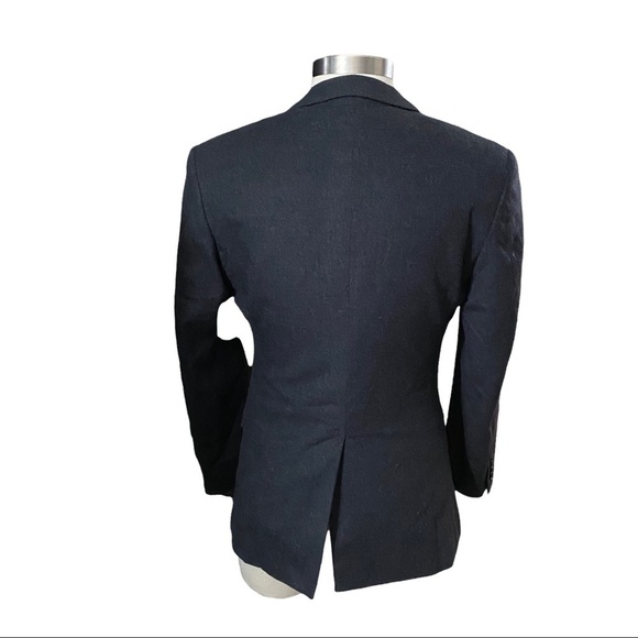 Indochino Charcoal Grey Super Soft Wool & Silk 2-Button Suit Jacket Blazer 38R - Picture 4 of 13
